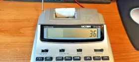 1212-3A VICTOR Printing Calculator