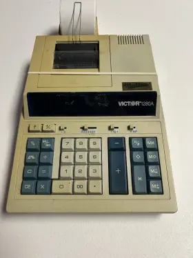1280A VICTOR Printing Calculator