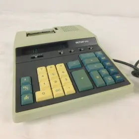 12PD VICTOR Adding Calculator Electric Printer