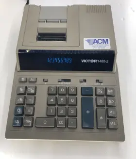 1460-2 VICTOR Printing Calculator Clean Thock