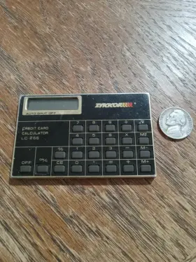 LC-266 ZYKKORR Credit Card Calculator Unisonic