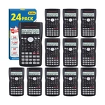 24 Pack Scientific Calculators Bulk, 2-line Large Screen Display 240 Function.... Fixed Price $55.19.