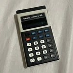 Casio Memory 8a Electronic Calculator With Case, Fully Working. Fixed Price $16.00.