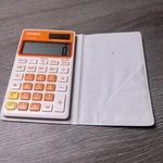 Casio Calculator Sl-300vc Vtg Two Way Power Bright Orange & White. Fixed Price $11.25.