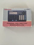 Radio Shack Personal Data Directory Scheduler Clock Calculator Ec-336 - Tested. Fixed Price $5.00.