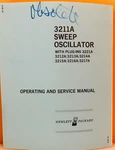 Hp 03211-90011 Model 3211a Sweep Oscillator W/plug-ins 3221a/3212a Etc Manual.. Fixed Price $39.99.