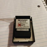 Sharp Pocket Computer Data Card Ce -501b Business Graphics 31007164 Japan 1983. Fixed Price $76.00.