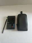 Vtg Sharp Model Pc-1801 Calculator Red Led Made In Japan 70 S With Case. Fixed Price $99.73.