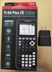 Texas Instruments Ti-84 Plus Ce Python Graphing Calculator W/ Adapter. Fixed Price $84.90.