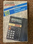 Citizen Sld-742n Pocket Calculator 10 Digit 2 Power. Fixed Price $12.99.