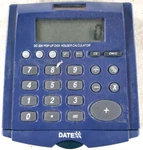 Daytexx Math Calculator Dc-520 Pop Up Disk Holder One Button Cell Lr1130. Fixed Price $4.46.