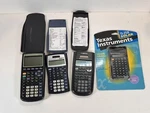 Texas Instruments Ti-25x Sealed, Ti-36xpro,ti-30xti-83plus Total 4 Calculators. Fixed Price $46.58.