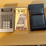 Texas Instruments Ti-40 Vintage Scientific Calculator For Parts / Repair W/ Case. Fixed Price $14.99.