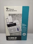 Texas Instruments Ti-5045 Sv Office Calculator Printer 12-digit 2-color Vintage. Fixed Price $39.99.