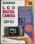 Vintage Casio Qv-10 B Lcd Digital Camera, All Connectors. Batteries Included.. Fixed Price $75.50.
