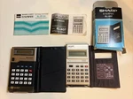 Lot Of 2 Vintage Sharp El-8133 And El-407 Calculators. Fixed Price $20.00.