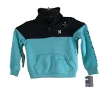 Nwt Hurley Boys Dri-fit Solar 14-zip Pullover Top Jacket 2t Aurora Green $44. Fixed Price $18.99.
