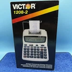 Victor 1208-2 Printing Calculator, 2-color Black/red Print. Fixed Price $35.98.