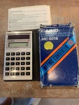 80's Casio Mc-801s Solar & Electronic Power Scientific Calculator Metric Cnvrtr. Fixed Price $15.00.