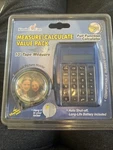 Vintage Komelon Usa Corp Tape Measure Calculator Value Pack Work School. Fixed Price $6.00.