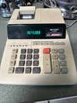 Sharp El-1630a Desktop Electronic Calculator Printing Tested Working D5. Fixed Price $18.00.