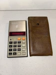 Litronix 1101p Vintage Calculator W/reteo Case - Tested/working. Fixed Price $12.99.