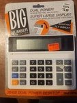 Aurora Db450 Dual Power Big Number Calculator Nos 1992 Sealed Works. Fixed Price $39.99.