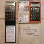 Sharp El-6250h Dial Master Electronic Memory Calculator / Phone Dialer Vintage. Fixed Price $29.99.