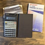 Sharp El-506a Scientific Calculator Vintage With Manuals & New Batteries Working. Fixed Price $24.99.