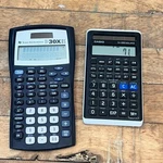 Scientific Calculators Texas Instruments Ti-30x Iis And Casio Fx-260 Solar Ii. Fixed Price $14.00.