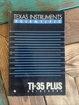 Texas Instruments Ti-35 Plus Scientific Calculator Guide. Fixed Price $18.00.