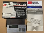 Sharp El-5500ii Vintage Scientific Calculator With Text - Near Mint In Box Works. Fixed Price $129.99.