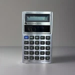 Vintage 1981 Lcd Texas Instruments Ti-1766 Solar Light Powered Calculator Japan. Fixed Price $11.00.