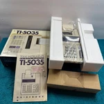 Texas Instruments Ti-5035 Vintage Printer Display Calculator Box & Manual Japan. Fixed Price $34.99.