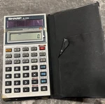 Vintage Scientific Calculator With Case Sharp El-510s Solar Cell Tested & Works. Fixed Price $13.25.
