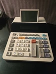 Sharp El-1901 Paperless Printing Calculator Acct Tested, With Power Adapter. Fixed Price $22.45.