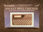Vintage Radio Shack 63-930 Pocket Spell Checker Built In Calculator New Open Box. Fixed Price $11.23.