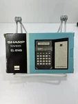 Vintage Sharp El-8149 Elsi Mate Electronic Calculator Made In Japan New Nos. Fixed Price $19.99.