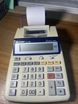 Sharp El-1750p Calculator - Function 12 Digit. Works , But It Does Not Print. Fixed Price $8.00.