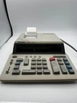 Vintage Sharp Compet Qs-1760 Electronic Calculating Machine Large Lcd Display. Fixed Price $26.00.