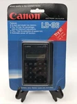 Vtg Canon Lc-36 Electronic Calculator - Nos Sealed. Fixed Price $33.85.
