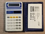 Canon Ls-3 Vintage Solar Cell Calculator Credit Card Size - Working Well. Fixed Price $8.00.