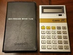 Canon Vintage Electronic Calculator Lc Lc-43 Case Aaa Chicago Motor Club Mint. Fixed Price $22.99.