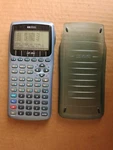 Hp 49g Graphing Calculator With Cover, Used. Fixed Price $77.00.