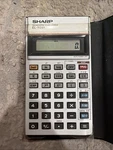 Vintage Sharp El-509a Scientific Calculator Works. Fixed Price $15.00.