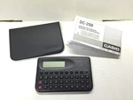 Vintage Casio Data-cal Dc-200 Bk-s Calculator Database Never Used + Instructions. Fixed Price $16.41.