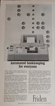 Friden Adding Machine Magazine Ad 1963 Calculator Picture Decor Wall Art. Fixed Price $5.99.