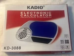 Kadio Electronic Calculator Kd-3088. Fixed Price $19.95.