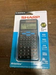 Sharp El-w535tgb-bl Scientific Calculator, 16-digit Lcd 422 Functions Sealed. Fixed Price $14.95.