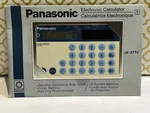 Panasonic Je-377u Solar Cell Slim Wallet Calculator - Vintage Ultra Rare New. Fixed Price $50.00.